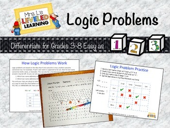 Preview of Write Your Own Logic Puzzles for any Season!