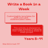 Write a Book in a Week (Core and Differentiated)