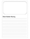 Write a Friendly Letter to the Easter Bunny!