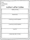 Write a Letter to an Author Writing Outline Organizer
