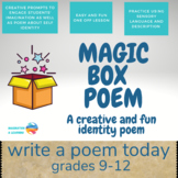 Write a Magic Box Poem
