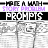 Write a Math Story Picture Prompts: Addition Subtraction W