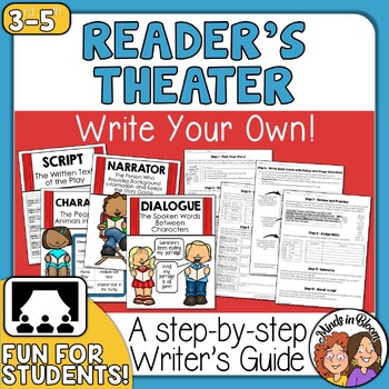 Write a Readers Theatre Script - Step by Step Guide & Theater Anchor Charts