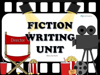 Preview of Fiction Writing Unit  (Powerpoint and Student Packet)