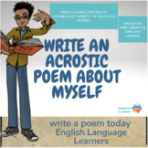 Write an Acrostic Poem about Myself for English Language Learners