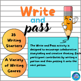 Write and Pass: A Collaborative Writing Activity