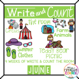 Write and Count the Room June BUNDLE Circus Farm Animals T