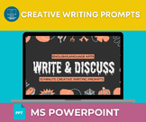 Write and Discuss: October Creative Writing Prompts