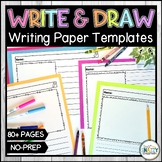 Write and Draw Writing Paper - Primary & Handwriting Lines