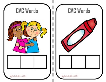 Write and Wipe CVC Cards by AlphaCaDaBra Reading Magic | TpT