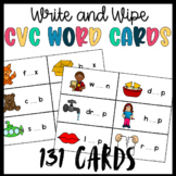 CVC Words Task Cards