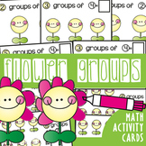 Multiplication Equal Groups - Flower Cards