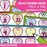 Counting Activity - Heart Number Order {Great for Valentin