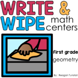 Write and Wipe Geometry First Grade