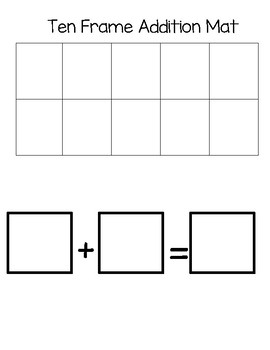 Write and Wipe Math Mats by Crayons and Curriculum | TPT