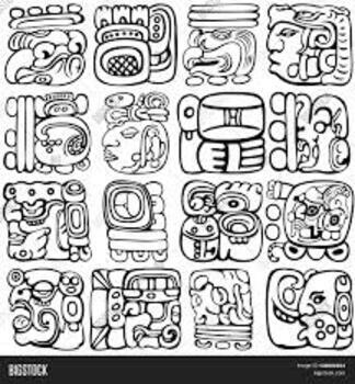 Preview of Write in Mayan, Korean, and Japanese lessons (Dual Language History in Spanish)