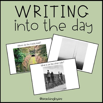 Preview of Write into the Day - Writing prompts for the first 25 days of school