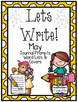Write it! May Journal Prompts, Word Lists, and Cover Pages | TpT