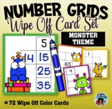 Number Grids Puzzles Fun Set {Monster Themed}