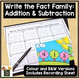 Write the Fact Family: Addition and Subtraction