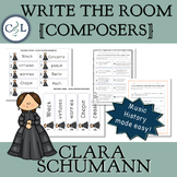 Write the Music Room: Composers - Clara Schumann