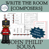 Write the Music Room: Composers - John Philip Sousa