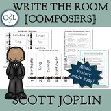 Write the Music Room: Composers - Scott Joplin