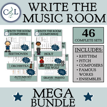 Preview of Write the Music Room: MEGA BUNDLE