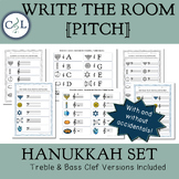 Write the Music Room: Pitch - Hanukkah Set