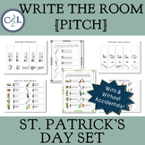 Write the Music Room: Pitch - St. Patrick's Day Set