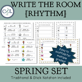 Write the Music Room: Rhythm - Spring Set