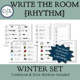 Write the Music Room: Rhythm - Winter Set