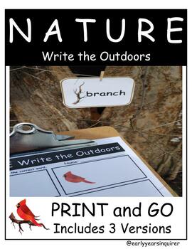 Preview of Write the Outdoors: Nature