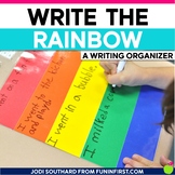 1st Grade 2nd Grade Writing Organizer | Write the Rainbow |