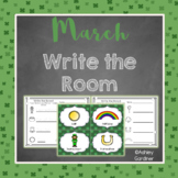 Kindergarten Write the Room - March {Write the Room Monthly}