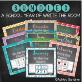 Kindergarten Write the Room - BUNDLE {Monthly Write the Room}