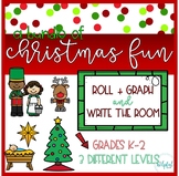 Write the Room AND Roll + Graph ~ Christmas Fun BUNDLE