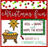 Write the Room AND Roll + Graph ~ "Nativity" theme