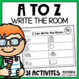 Write the Room:  Alphabet - Letters A to Z