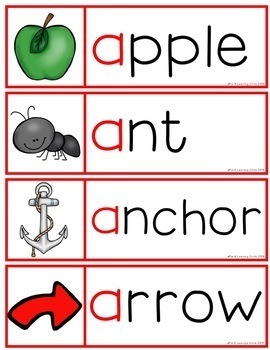 Alphabet Word Wall(Write the Room) by PreK Learning Circle | TpT