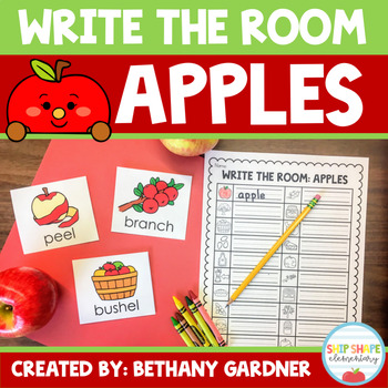 Preview of Write the Room - Apples