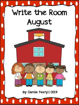 Preview of Write the Room August Back to School