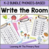 Write the Room BUNDLE | Phonics-Based Encoding Practice for K-2