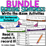 Write the Room BUNDLE - Sentence Reading Center