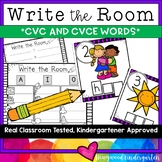Write the Room .. CVC & CVCE words .. simple, letter & sou