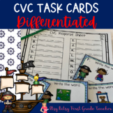 Write the Room CVC words| Differentiated