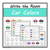 Write the Room Car Colors