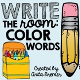 Write the Room Scavenger Hunt | Color Words
