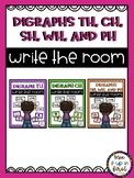 Write the Room- DIGRAPHS TH, CH, SH, WH, AND PH BUNDLE