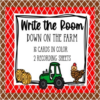 Preview of Write the Room Down on the Farm Edition